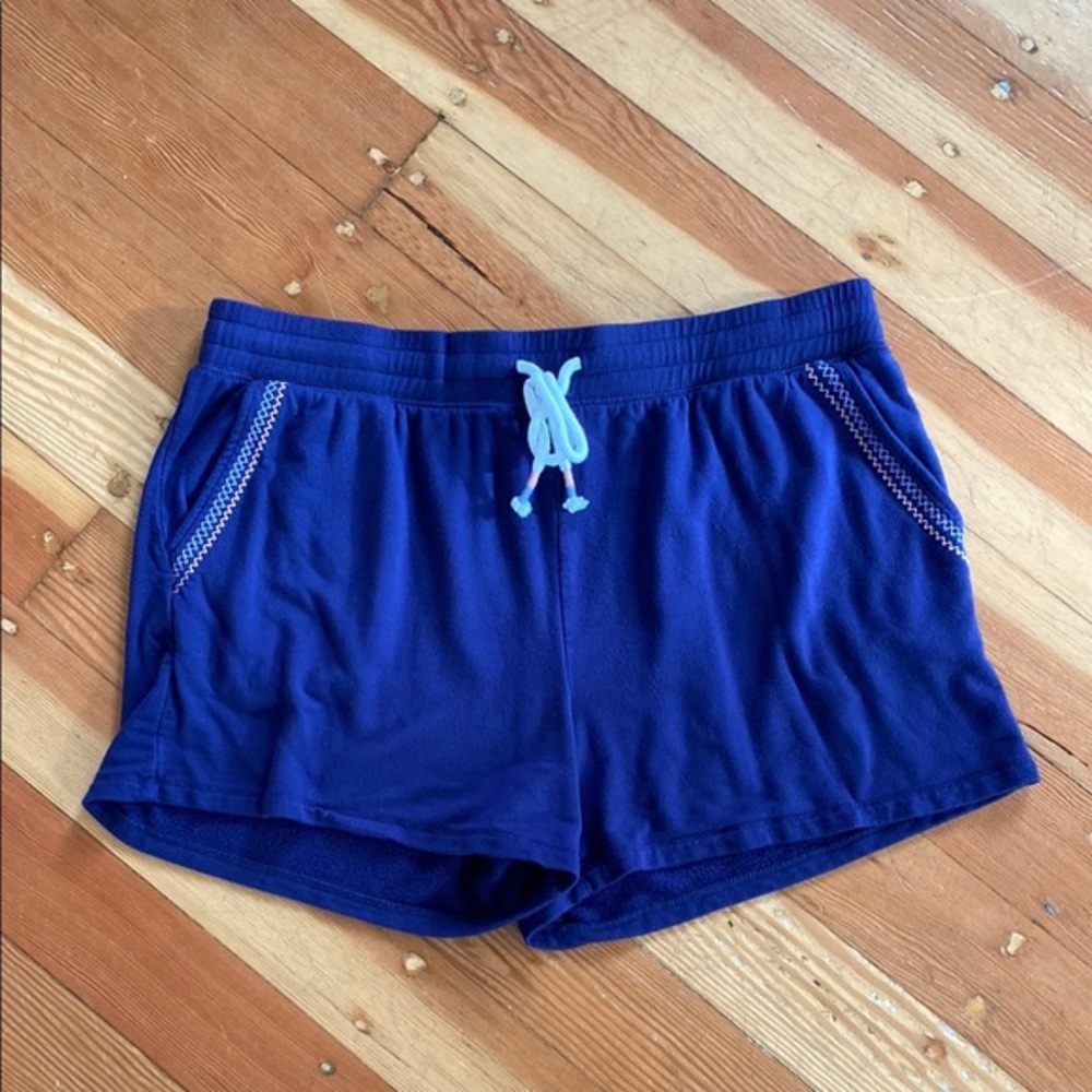 PJ‎ Salvage Comfy Blue Lounge Shorts Large
